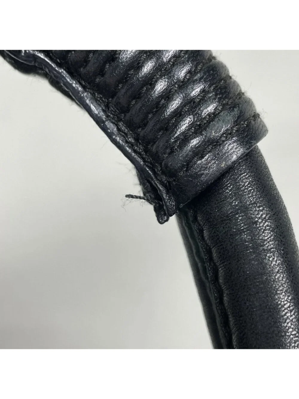 Loewe Nappa Aire Handbag Anagram Leather Black